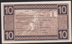 ALMANYA 10 PFENNİNG NOTGELD 1920 ÇİL