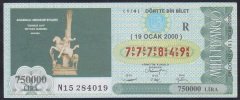 2000 19 OCAK ÇEYREK BİLET