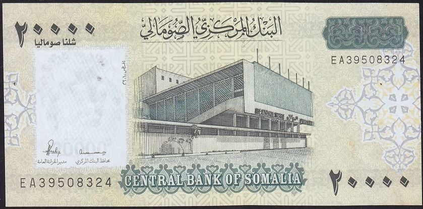 Somali 20000 Şilin 2010 Çil