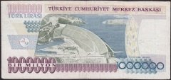 7.EMİSYON 1.TERTİP 1 000 000 LİRA D78 079885 ÇOK TEMİZ