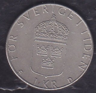 İsveç 1 Kron 1988