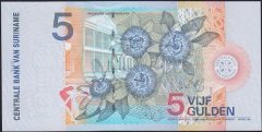 Suriname 5 Gulden 2000 Çil
