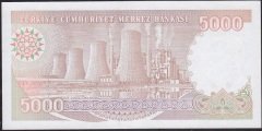 7.Emisyon 4.Tertip 5000 Lira I39 055378 Çilaltı Çil