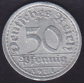 ALMANYA 50 REİCH FENİK 1921 A