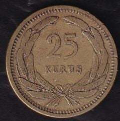 1949 Yılı 25 Kuruş