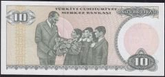 7.Emisyon 2.Tertip 10 Lira E11 344814 Ççt Çilaltı