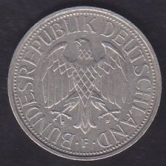 ALMANYA 1 MARK 1991 F