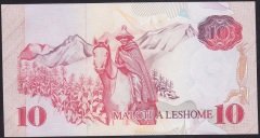 LESOTHO 10 MALOTI 1990 ÇİLALTI ÇİL