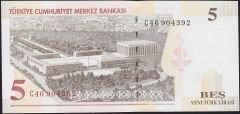 8.Emisyon 5 YTL C46 904392 Çilaltı Çil