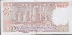 7.Emisyon 4.Tertip 5000 Lira I47 351649 Çok Çok Temiz+