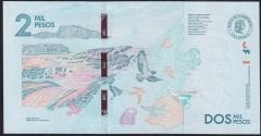 Kolombiya 2000 Pesos 2021 Çil 888