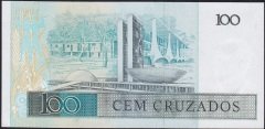 Brezilya 100 Cruzados 1987 Çil Pick 211b
