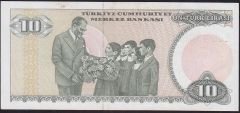 7.Emisyon 2.Tertip 10 Lira E08 436687 Çok Çok Temiz
