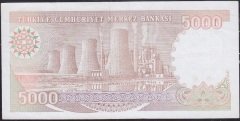 7.Emisyon 4.Tertip 5000 Lira I37 761010 Çok Temiz +