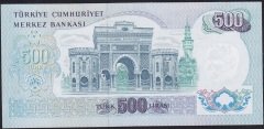 6.Emisyon 2.Tertip 500 Lira N89 297285 Çilaltı