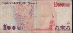 7.Emisyon 10 000 000 Lira A15 279642 Haliyle