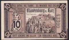 ALMANYA 10 PFENNİNG NOTGELD 1920 ÇİLALTI