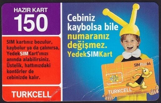 Turkcell Hazır Kart 150 Kontör 2010