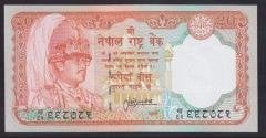 Nepal 20 Rupi 1995 - 2000 Çil Pick 38c