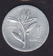 1976 Yılı 1 Kuruş