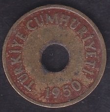 1950 Yılı 1 Kuruş