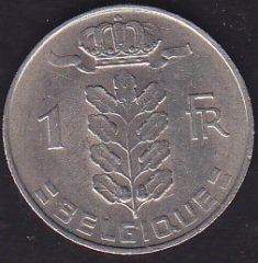 Belçika 1 Frank 1973