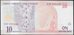 8.Emisyon 10 YTL C37 971143 Çil