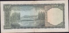 5.Emisyon 6.Tertip 100 Lira G80 061630 Çok Temiz
