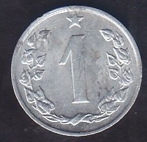 ÇEKOSLAVAKYA 1 KORUN 1962