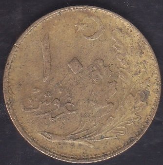 1926 Yılı 10 Kuruş Çok Temiz