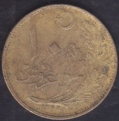 1926 Yılı 10 Kuruş Çok Temiz