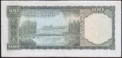 5.Emisyon 6.Tertip 100 Lira D82 042373 Çok Çok Temiz