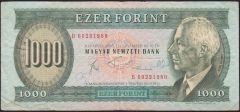 Macaristan 1000 Forint 1983 Çok Temiz Pick 173b