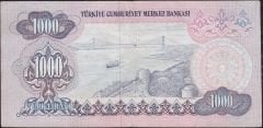 6.Emisyon 1.Tertip 1000 Lira B82 236437 Çok Temiz