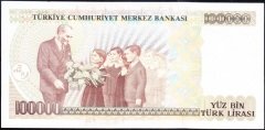 7.Emisyon 2.Tertip 100000 Lira D36 708942 Çilaltı Çil