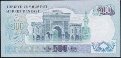 6.Emisyon 2.Tertip 500 Lira N75 106224 Ççt Çilaltı