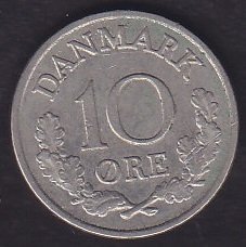 DANİMARKA 10 ÖRE 1969