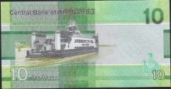 Gambia 10 Dalasis 2019 Çilaltı Çil