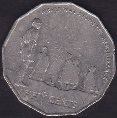 Avustralya 50 Cent 2005 Hatıra