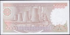 7.Emisyon 4.Tertip 5000 Lira I16 237758 Çilaltı Çil