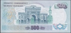 6.Emisyon 2.Tertip 500 Lira N67 083078 Çilaltı Çil