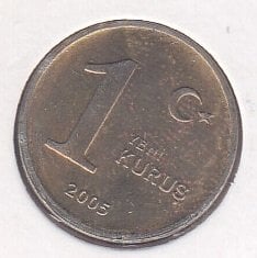 2005 Yılı 1 Kuruş