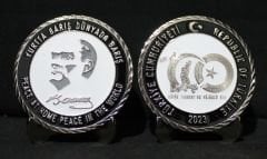 Türkiye Cumhuriyeti 100.yıl Madalya 52 mm Çil