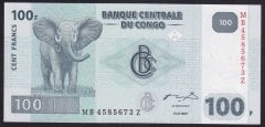KONGO 100 FRANK 2007 ÇİL (MB)