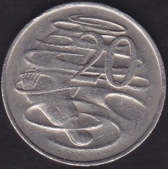 Avustralya 20 Cent 1977