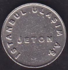 İstanbul Ulaşım Jetonu 21 mm