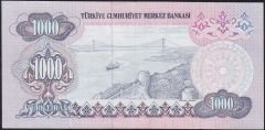 6.Emisyon 1.Tertip 1000 Lira B79 404246 Çok Çok Temiz+