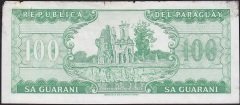 Paraguay 100 Guaraines 1952 Haliyle Pick205