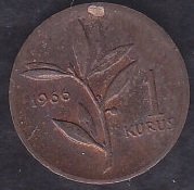 1966 Yılı 1 Kuruş