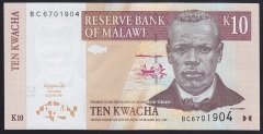 MALAWI 10 KWACHA 2004 ÇİL